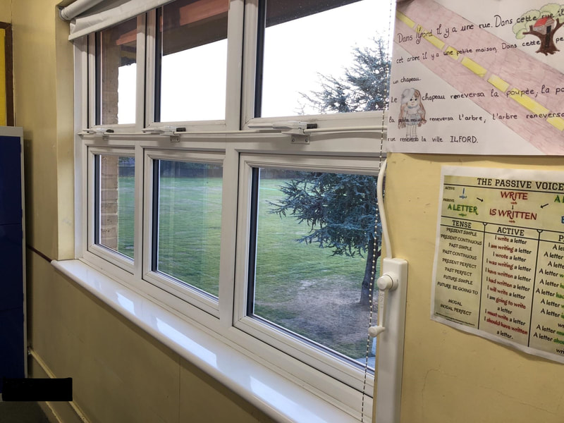 Window installed to school in Essex